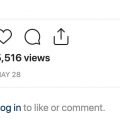 Views on an Instagram Video